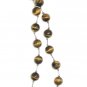 ST306 Tiger's Eye 18 Inch Necklace in Sterling Silver