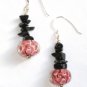 ST295 Murano Glass Necklace, Earrings and Bracelet in Sterling Silver