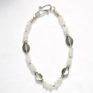 ST012       Moonstone Bracelet in Sterling Silver