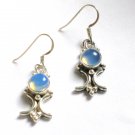 ER065       Moonstone Earrings in Sterling Silver