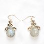 ER091       Moonstone Earrings in Sterling Silver