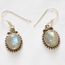 ER100       Moonstone Earrings in Sterling Silver