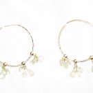 ST600       Moonstone Earrings in Sterling Silver