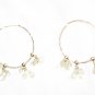 ST600       Moonstone Earrings in Sterling Silver