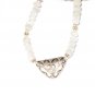 ST420      Moonstone Necklace in Sterling Silver