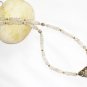 ST603      Moonstone Necklace in Sterling Silver