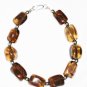ST571    Smoky Quartz Bracelet set in Sterling Silver