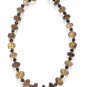 ST043    Smoky Quartz Necklace in Sterling Silver