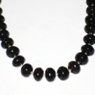 ST494    Smoky Quartz Necklace in Sterling Silver