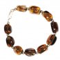 ST521 Smoky Quartz Necklace and Bracelet Set in Sterling Silver