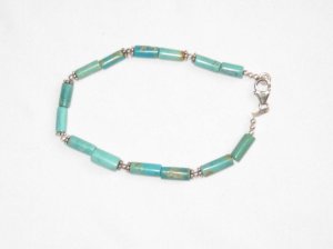 ST050  Turquoise Bracelet in Sterling Silver