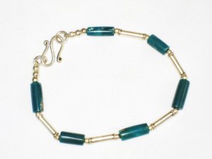 ST620  Turquoise Bracelet in Sterling Silver
