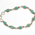 ST621 Turquoise Bracelet in Sterling Silver