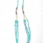 ST035 Turquoise Necklace in Sterling Silver