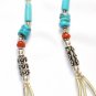 ST035 Turquoise Necklace in Sterling Silver