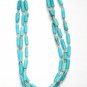 ST035 Turquoise Necklace in Sterling Silver