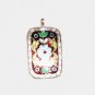 ST578 Enameled Pendant in Sterling Silver