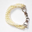 ST279  Pearl Bracelet in Sterling Silver