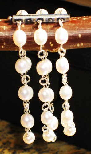 ST282  Pearl Bracelet in Sterling Silver