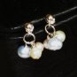 ST334  Pearl Earrings in Sterling Silver