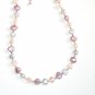 ST289  Pearl Necklace in Sterling Silver