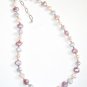ST289  Pearl Necklace in Sterling Silver