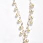 ST331  Pearl Bracelet  and Earrings Set in Sterling Silver