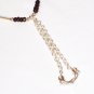 ST183 Garnet Bracelet in Sterling Silver