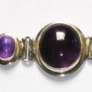 ST003      Amethyst Bracelet in Sterling Silver