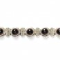 ST020      Amethyst Bracelet in Sterling Silver