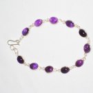 ST325      Amethyst Bracelet in Sterling Silver