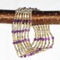ST566      Amethyst Bracelet in Sterling Silver