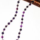ST427      Amethyst Necklace  in Sterling Silver