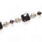 ST152      Amethyst Bracelet in Sterling Silver