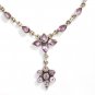 ST255 Amethyst Necklace in Sterling Silver