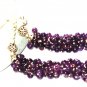 ST352 Amethyst Necklace in Sterling Silver