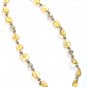 ST344 Citrine Necklace in Sterling Silver