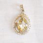 PN387 Citrine Pendant in Sterling Silver