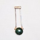 PN092 Malachite Pendant in Sterling Silver