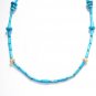 ST196 Turquoise Necklace and Earrings Set in Sterling Silver