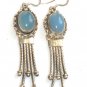 ER011 Chalcedony Earrings in Sterling Silver