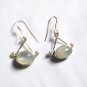 ER041 Chalcedony Earrings in Sterling Silver