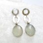 ER085 Chalcedony Earrings in Sterling Silver