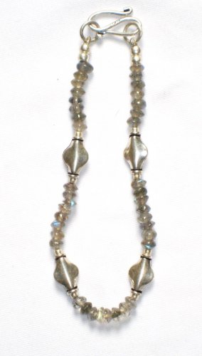 ST015 Labradorite Bracelet  in Sterling Silver