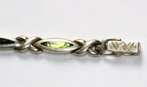 ST017 Labradorite Bracelet  in Sterling Silver