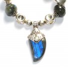 ST037 Labradorite Necklace in Sterling Silver