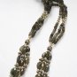 ST055 Labradorite Wrap Necklace in Sterling Silver