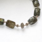 ST075 Labradorite Necklace in Sterling Silver