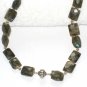 ST099 Labradorite Necklace in Sterling Silver