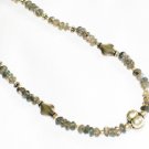 ST658 Labradorite Necklace in Sterling Silver